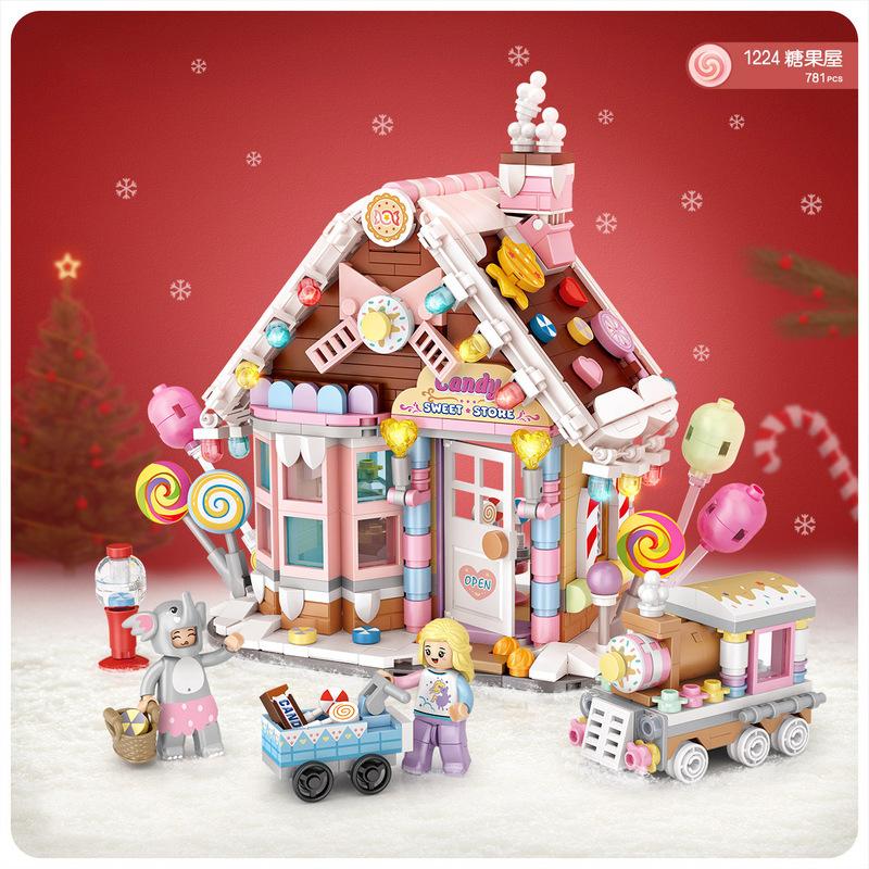 Candy House | LOZ 1224 Mini Block Set Fairy Tale for Ages 10+