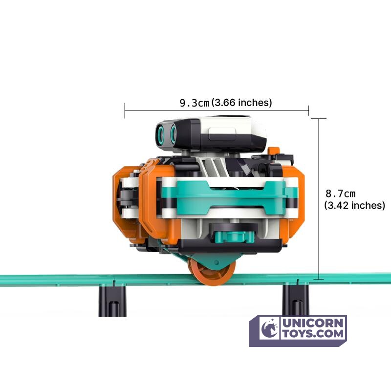 Wabo The Robot Monorail Race Track Science Kit Age 10+