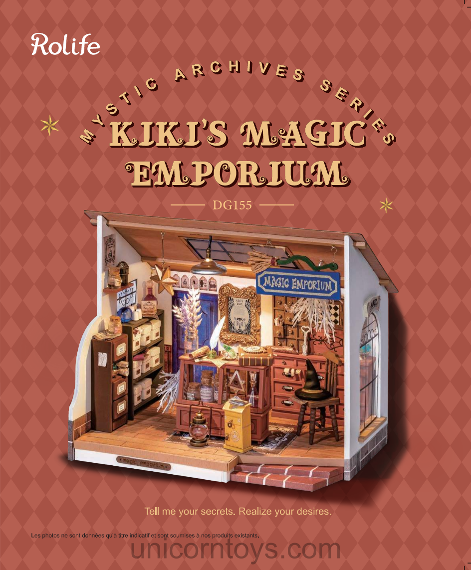 DG155 - Kiki's Magic Emporium Manuel en Français