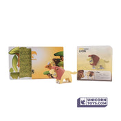 Lion | Halftoys Magnetic 3D Jigsaw Puzzle Animal Educational Toy for Age 3+