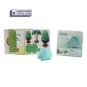 Tricera | Halftoys Magnetic 3D Jigsaw Puzzle Dinosaur Educational Toy for Age 3+