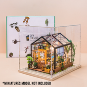 Display Case for Robotime/Rolife DIY Miniatures Dollhouse