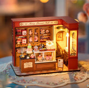 Honey Dessert Talk | Robotime DG168 DIY Dollhouse Miniatures Kit