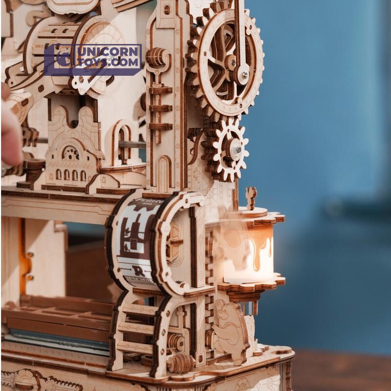 Classic Printing Press | Robotime ROKR LK602 Mechanical Gears Puzzle Kit