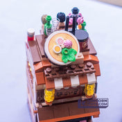 Ramen Noodle Shop | LOZ 1654 Building Bricks Mini Street Set for Ages 10+