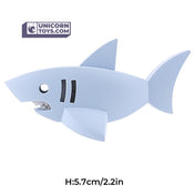 White Shark | Halftoys Magnetic 3D Jigsaw Puzzle Sea Animal Educational Toy for Age 3+