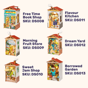 ROBOTIME/ROLIFE Miniature/ 3D Wooden Puzzle Demo Unit