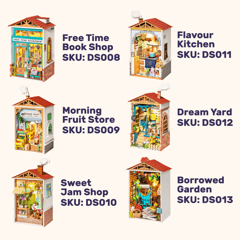 ROBOTIME/ROLIFE Miniature/ 3D Wooden Puzzle Demo Unit