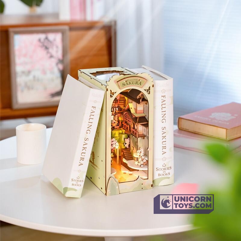 Falling Sakura | Robotime Rolife TGB05 DIY Miniature Book Nook Kit