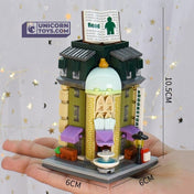 Book Store | LOZ 1624 Mini Block Building Bricks Set Mini Street for Ages 10+