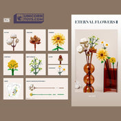 Cotton Bouquet | LOZ 1670 Mini Block Eternal Flower II Set for Ages 10+