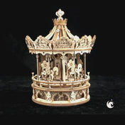 Romantic Carousel | Robotime ROKR AMK62 DIY Mechanical Music Box