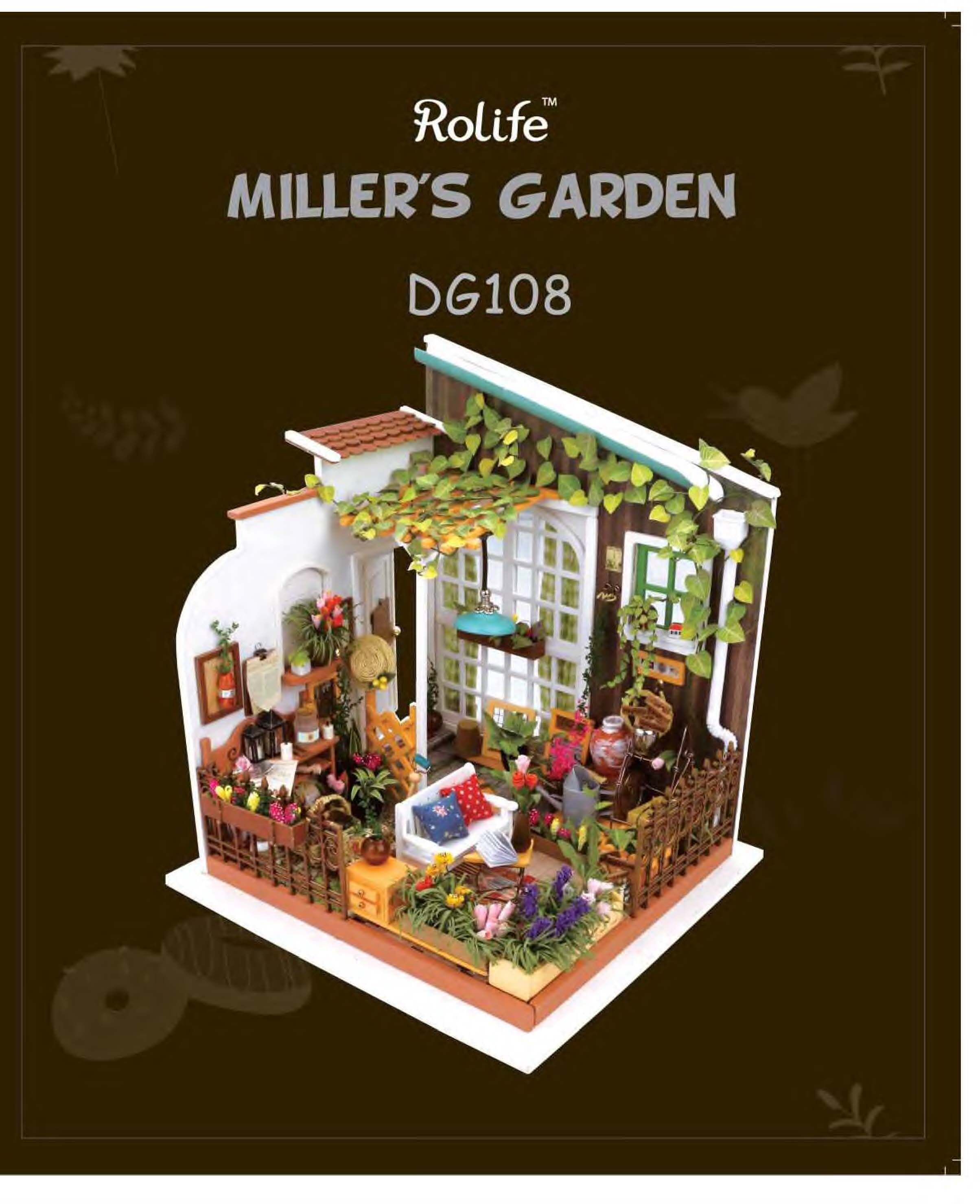 RDG108 - Miller's Garden Manuel en Français – Unicorn Enterprises