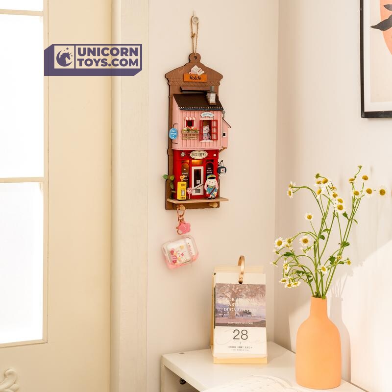 Love Post Office | Robotime Rolife DS021 Wall Hanging DIY Miniatures Kit