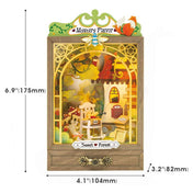 Sweet Forest | Robotime Rolife Box Theater DS026 DIY Dollhouse Miniatures Kit