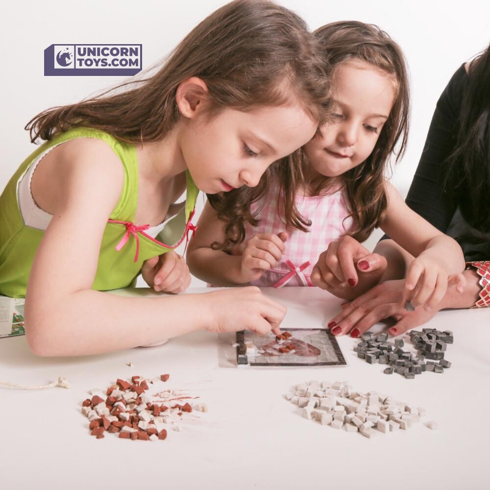 Bird (L) Mosaic Kit | Natural Stone Mosaic Art DIY Kit