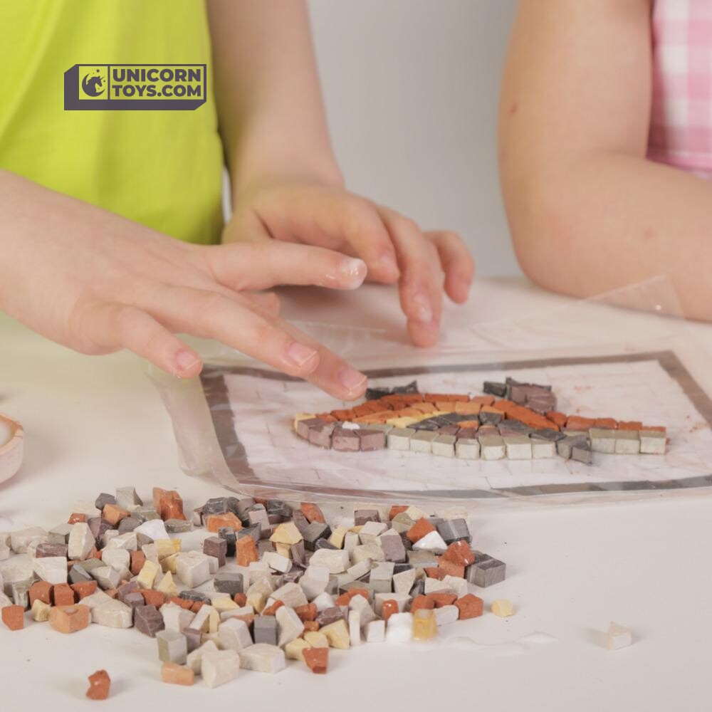 Owl Mosaic Box | Natural Stone Mosaic Art DIY Kit