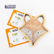 Fox Face Mosaic Box | Natural Stone Mosaic Art DIY Kit
