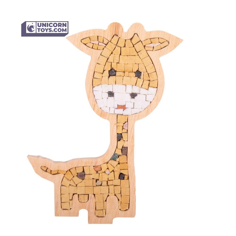 Giraffe Mosaic Box | Natural Stone Mosaic Art DIY Kit