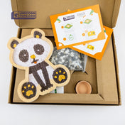 Panda Mosaic Box | Natural Stone Mosaic Art DIY Kit