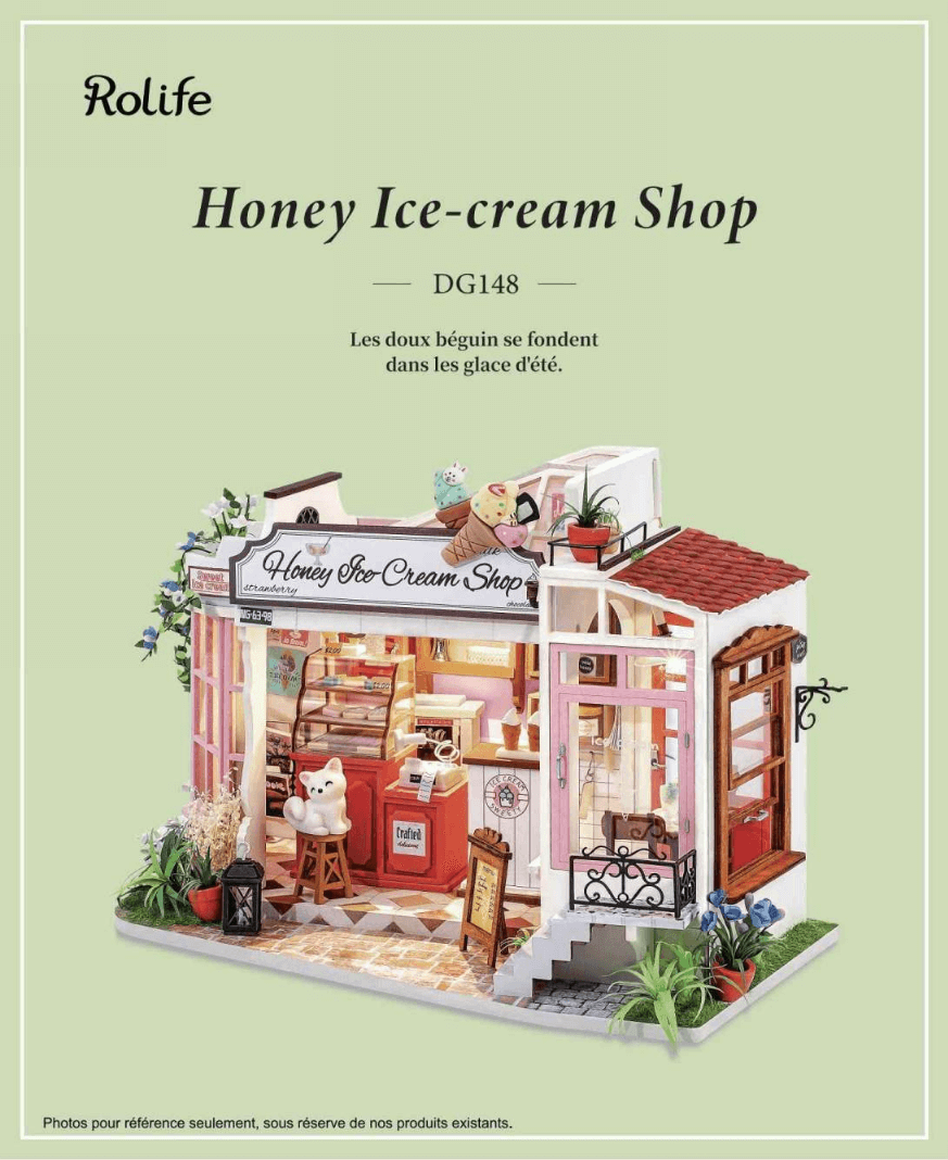 RDG148 - Honey Ice-cream Shop Manuel en Français
