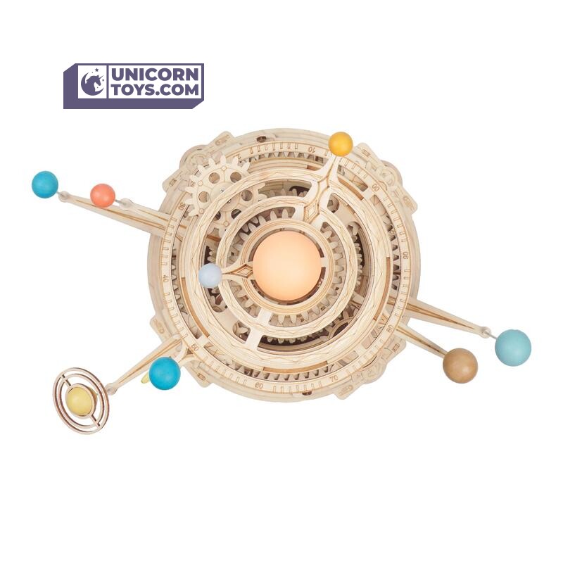 Mechanical Orrery | Robotime ROKR ST001 Curious Discovery Mechanical Puzzle Kit