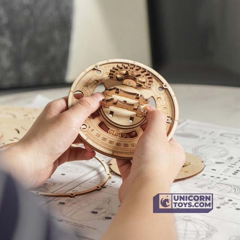 Luminous Globe | Robotime ROKR ST003 Curious Discovery Mechanical Puzzle Kit