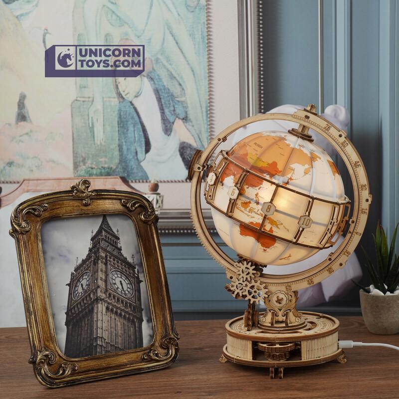 Luminous Globe | Robotime ROKR ST003 Curious Discovery Mechanical Puzzle Kit