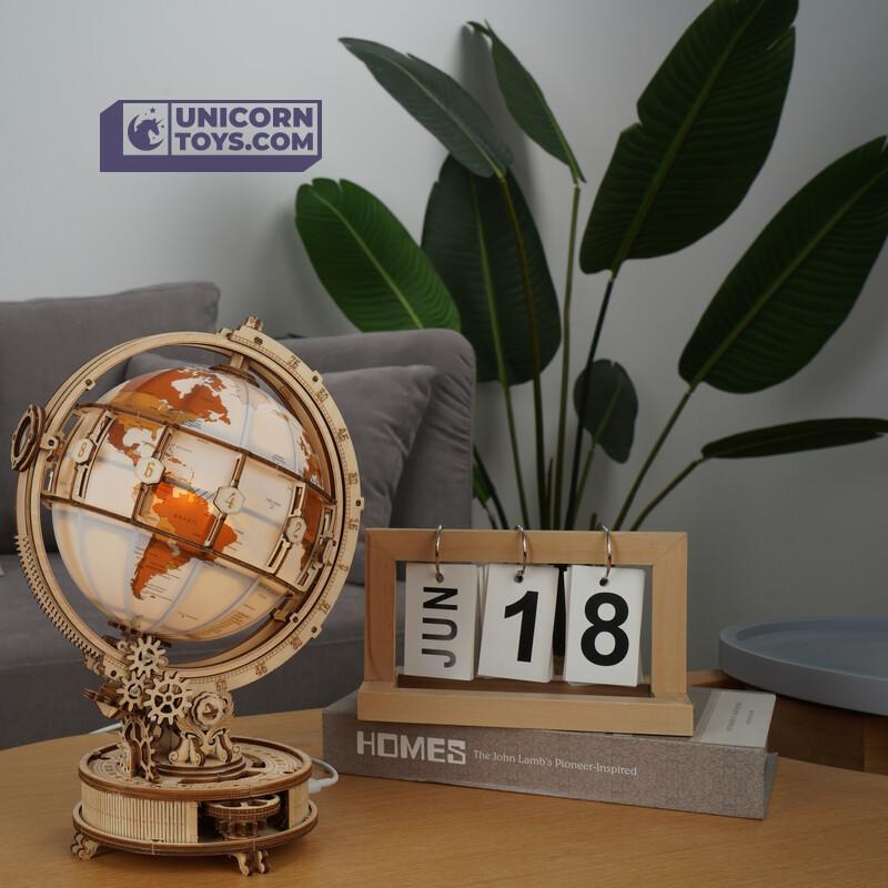 Luminous Globe | Robotime ROKR ST003 Curious Discovery Mechanical Puzzle Kit