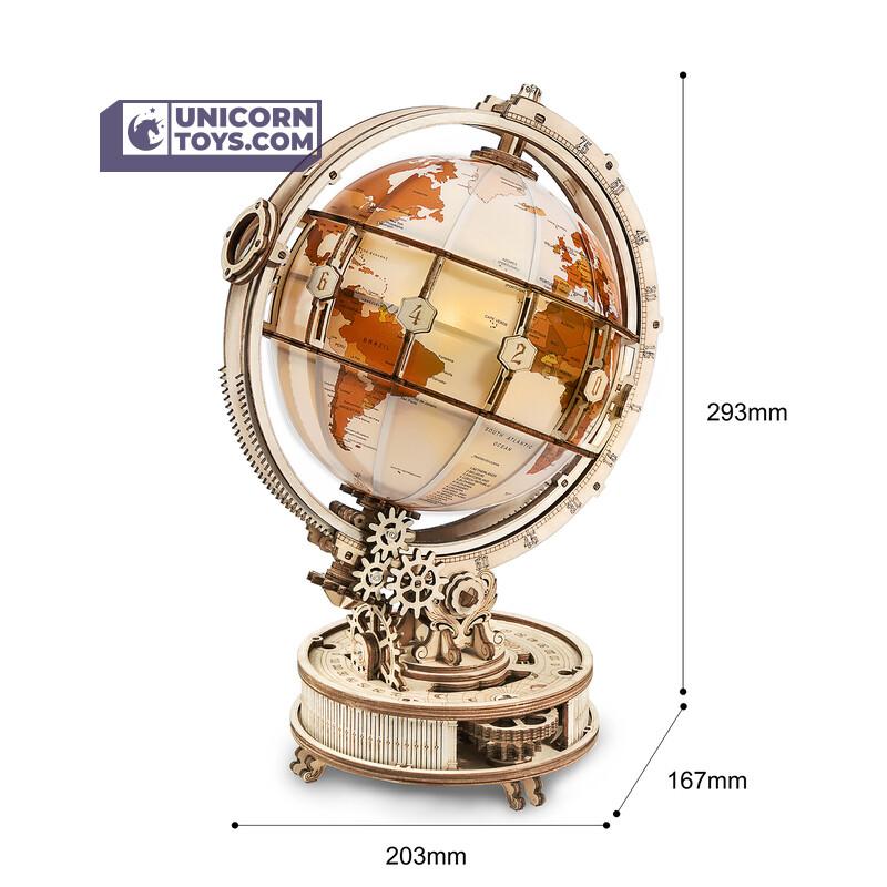 Luminous Globe | Robotime ROKR ST003 Curious Discovery Mechanical Puzzle Kit