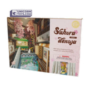 Sakura Tram | Robotime Rolife TGB01 DIY Miniature Book Nook Kit