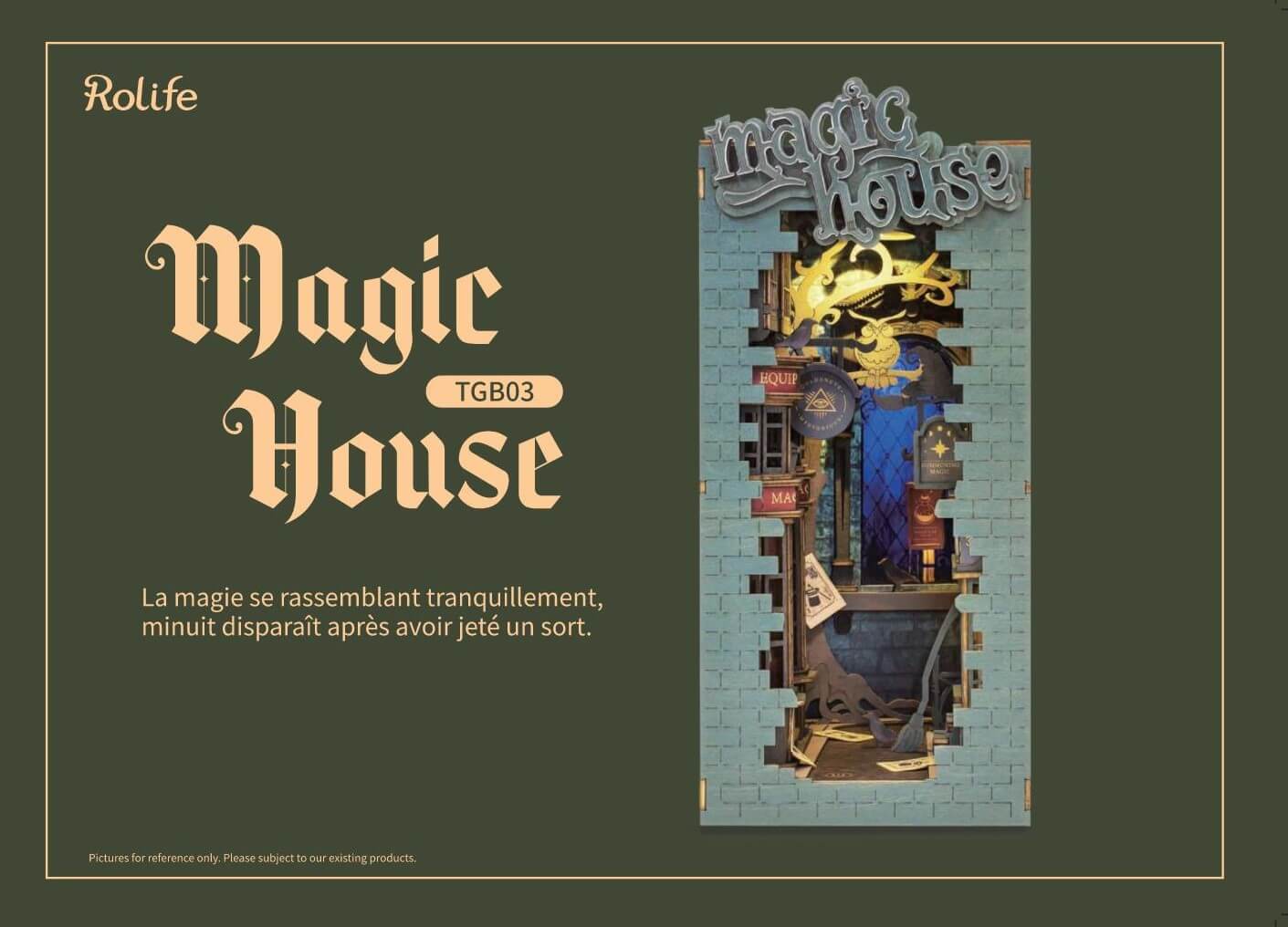 RTGB03 - Magic House Manuel en Français – Unicorn Enterprises Corp.