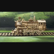 Locomotive | Robotime ROKR LK701 Mechanical Gears Puzzle Kit