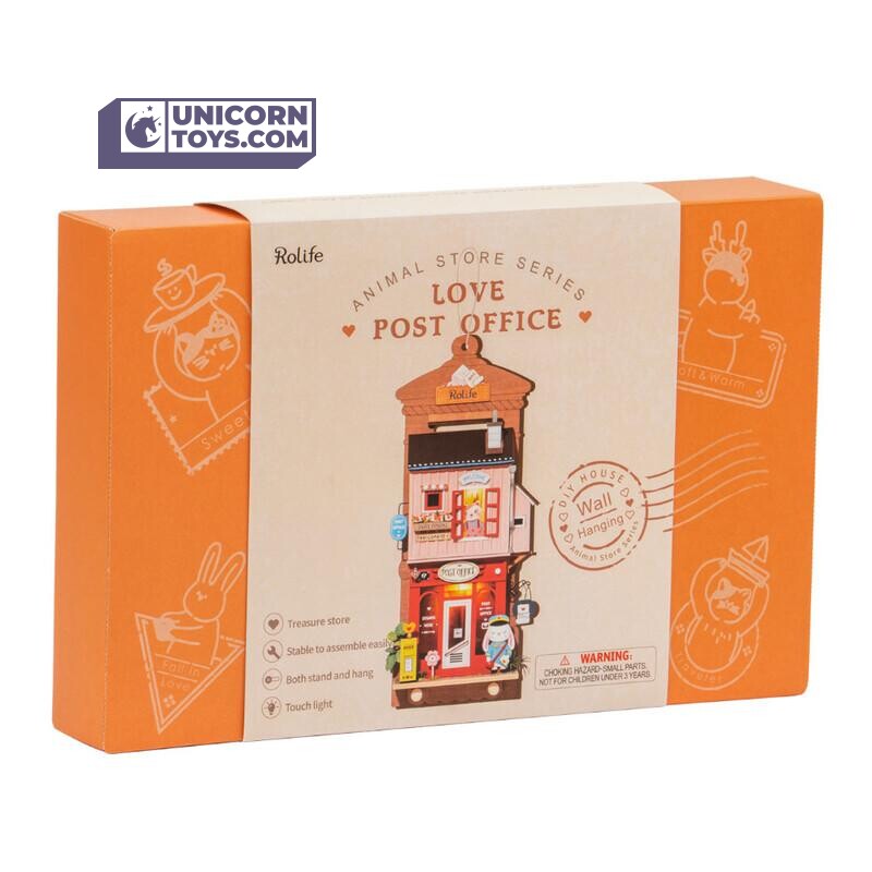 Love Post Office | Robotime Rolife DS021 Wall Hanging DIY Miniatures Kit