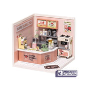 Double Joy Bubble Tea | Rolife Super Creator DW006 DIY Stackable Dollhouse Miniatures Kit