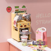 Double Joy Bubble Tea | Rolife Super Creator DW006 DIY Stackable Dollhouse Miniatures Kit