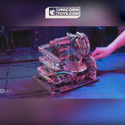 Marble Night City | Mechanical Marble Run Fortress | Robotime ROKR LGA01 Marble Run Puzzle Kit