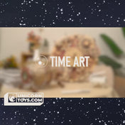 Zodiac Wall Clock | Robotime ROKR LC601 Time Art Mechanical Puzzle Kit