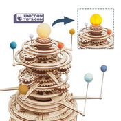 Mechanical Orrery | Robotime ROKR ST001 Curious Discovery Mechanical Puzzle Kit
