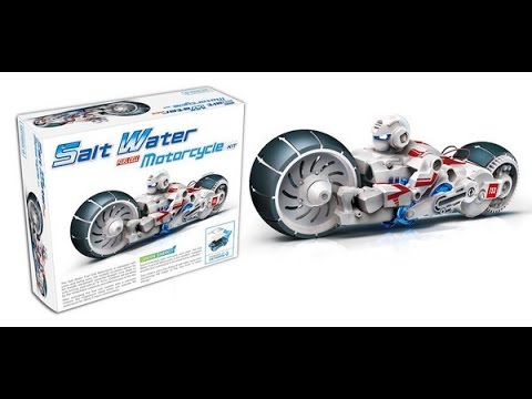 Salt Water Fuel Cell Motorcycle Age 8+