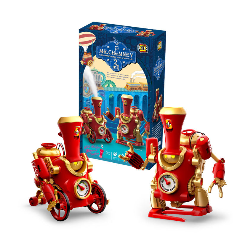 Mr. Chimney 2 in 1 Ultrasonic Water Mist Science Kit Age 10+