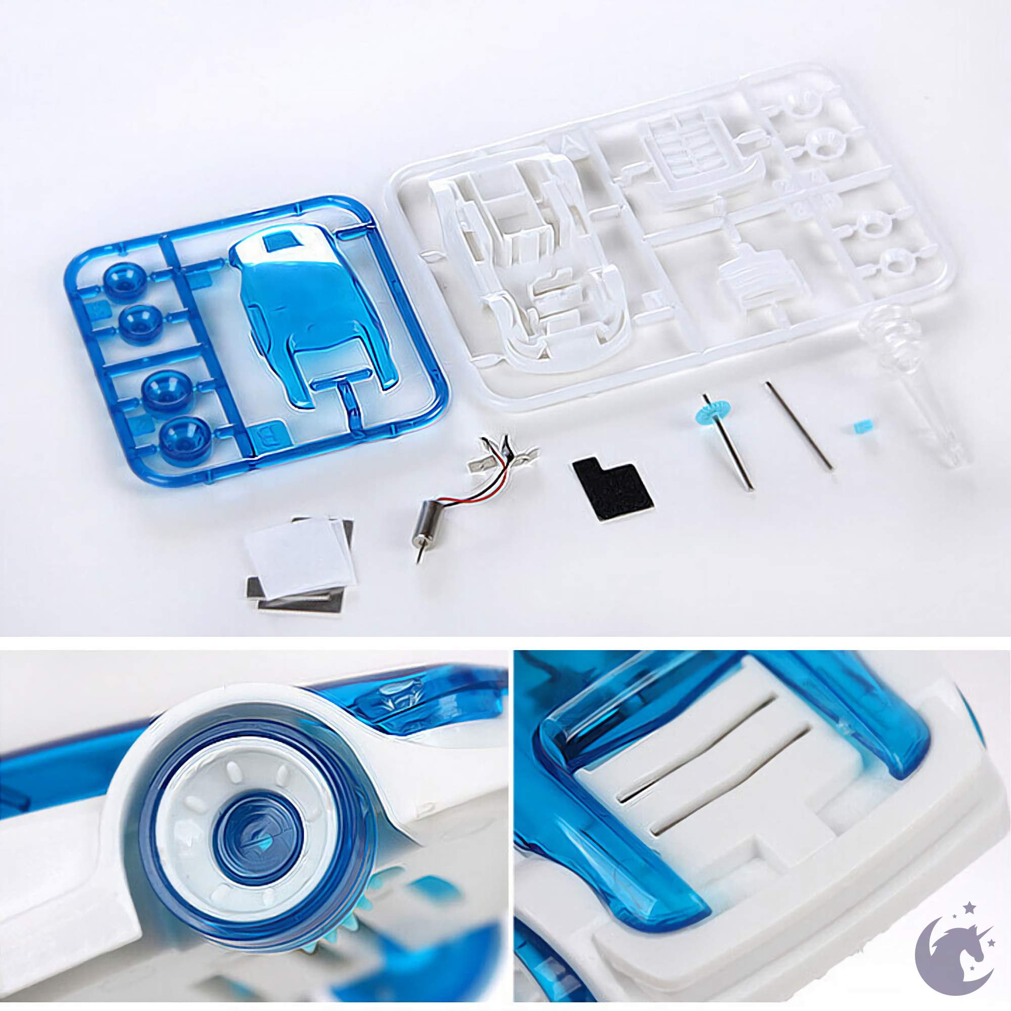 unicorntoys cic kits salt water fuel cell engine car educational robot kit engineering stem toys for kids CIC21-750