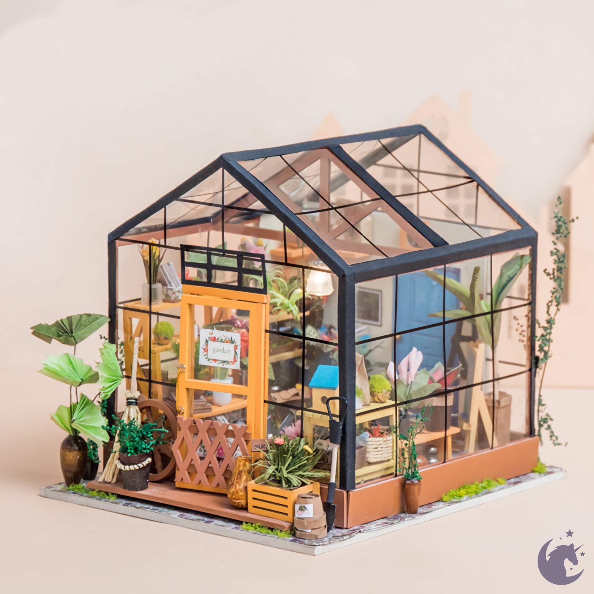 Robotime diy dollhouse kit sales