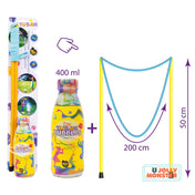 Tuban Giant Bubble Set - 400ml Bubble Liquid + Giant Bubble Wand (20in/50cm)