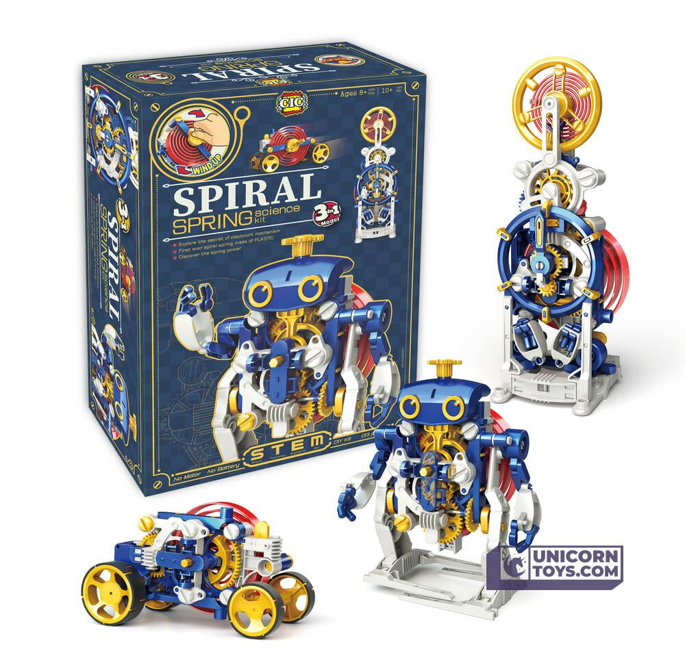 3 in 1 Spiral Spring Science Kit Age 8+