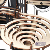 Marble Night City | Mechanical Marble Run Fortress | Robotime ROKR LGA01 Marble Run Puzzle Kit