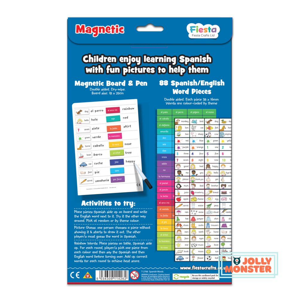 Magnetic - Spanish Words