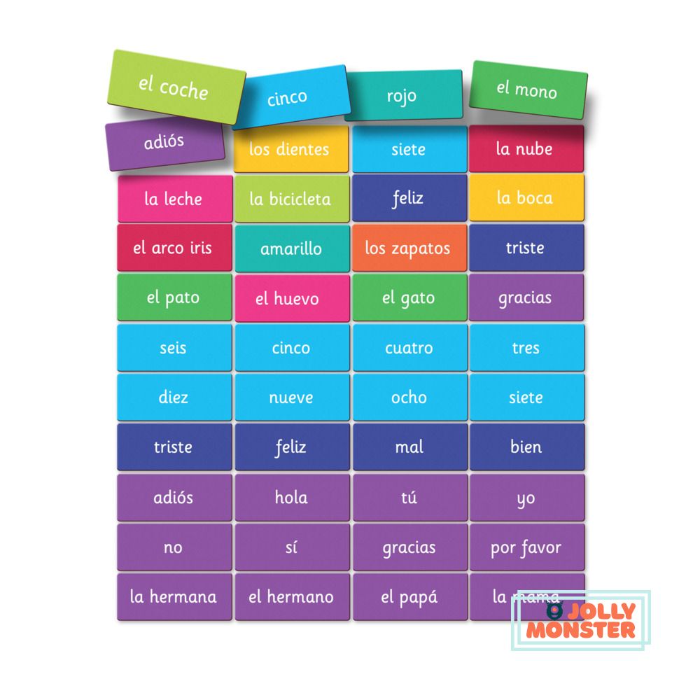Magnetic - Spanish Words