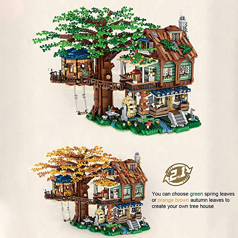 Tree House and Cabinet | LOZ 1033 Mini Block Building Set Tree House and Cabinet | LOZ 1033 Mini Block Building Set