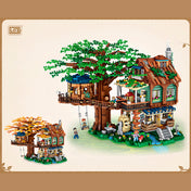 Tree House and Cabinet | LOZ 1033 Mini Block Building Set for Ages 14+